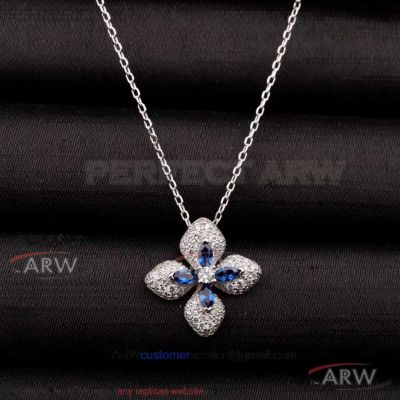 AAA Fake Chaumet Hortensia Voie LactéE Pendant - 925 Silver 